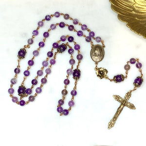 Our Lady Amethyst Rosary